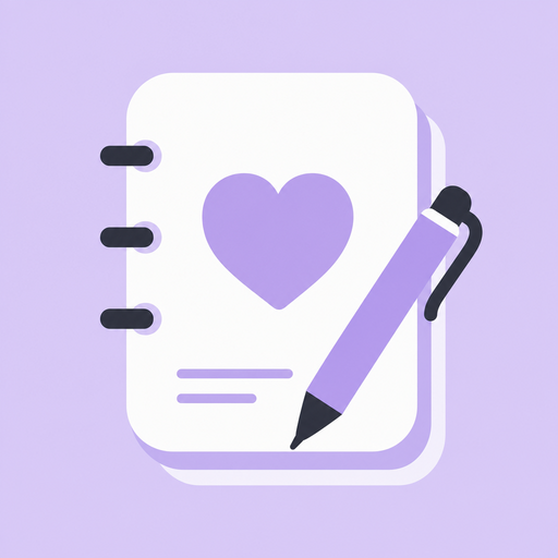 White Canvas Journal icon
